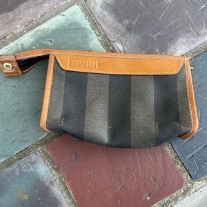 FENDI PEEKABOO CLUTCH POUCH